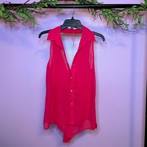 Flowy Cut Out Tank Top